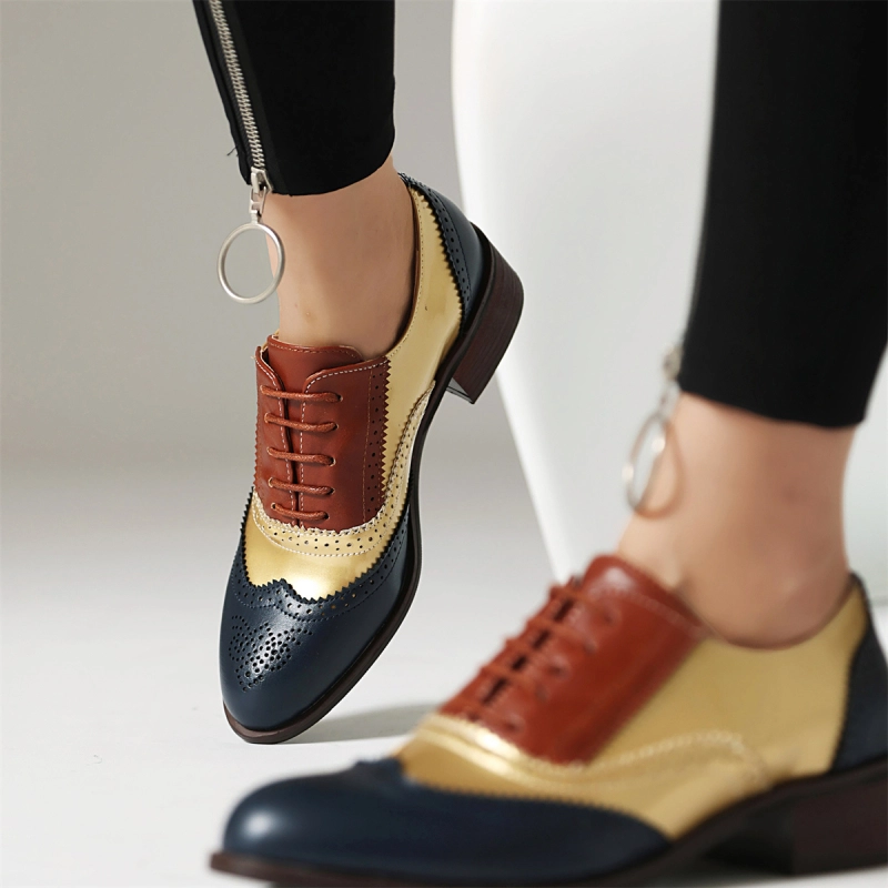 Zapato Oxford Zapatos Cordones Mujer Pitillos Zapatos Mujer Charol